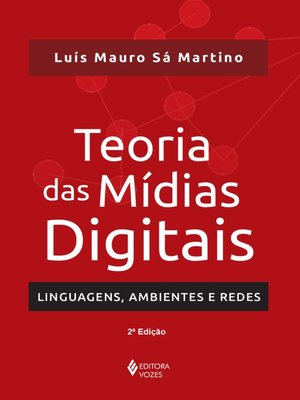 cover image of Teoria das mídias digitais
